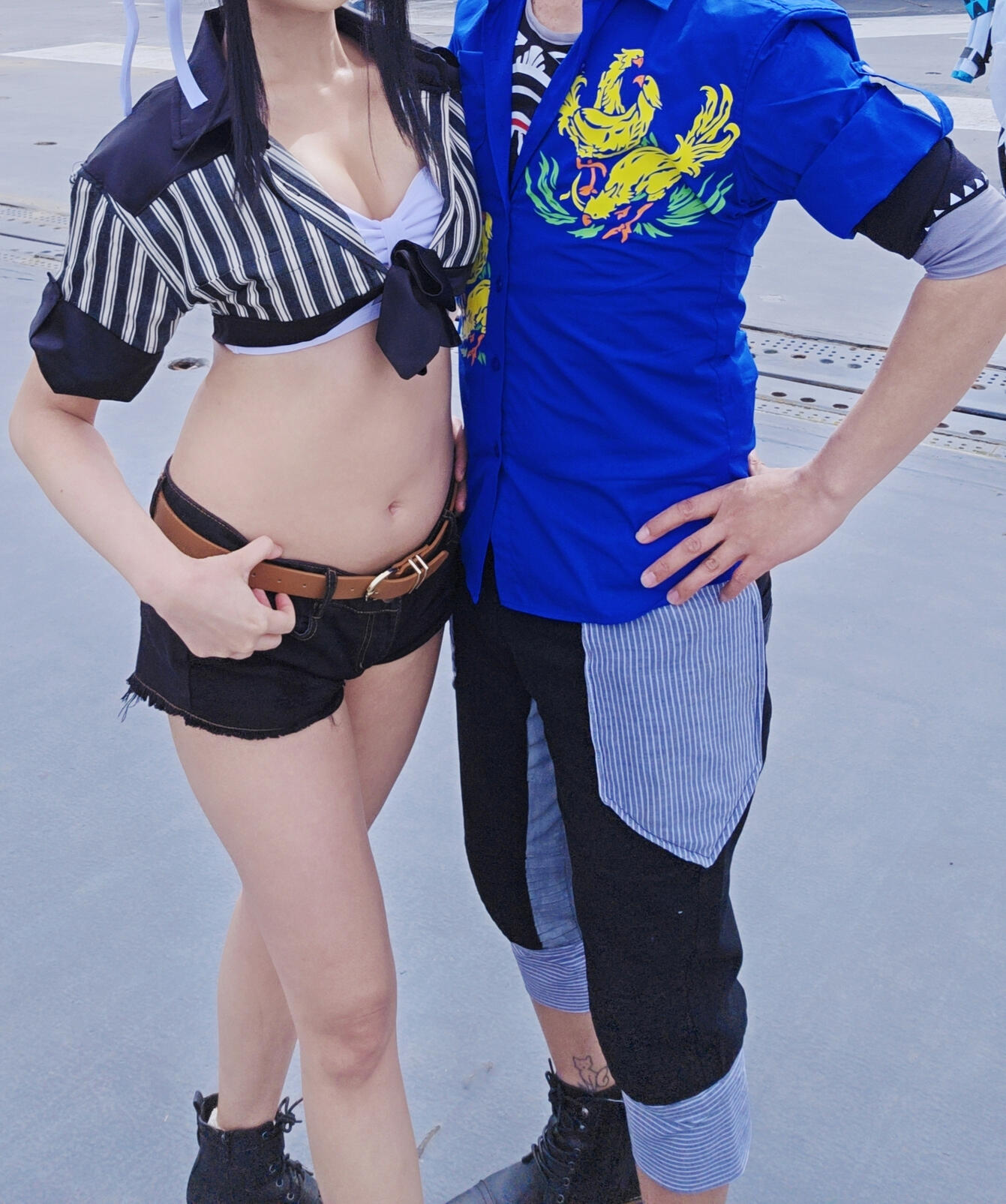 (Modification) Beach Tifa & Cloud - FFVIIR