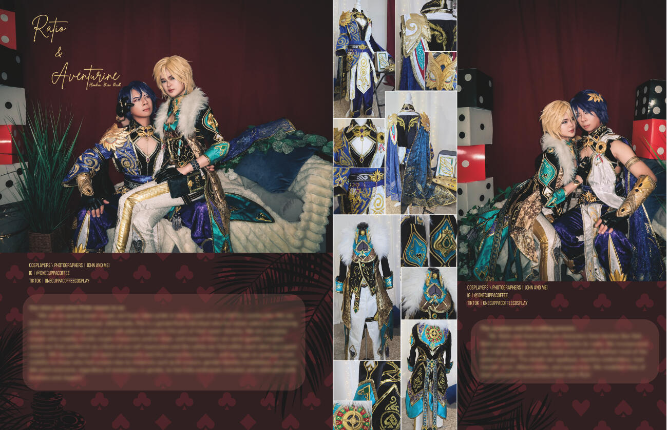 Feature Spread - Cosplay Glade Magazine
